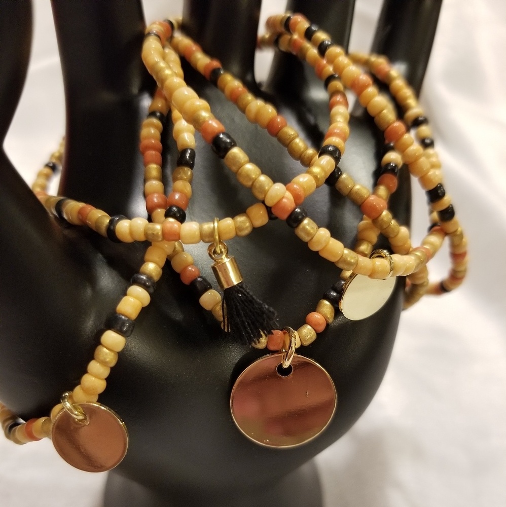Handmade stretch bracelets - Picture 6 of 7